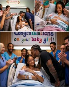 The baby girl is here! Rihanna has officially welcomed her first daughter in a moment of overwhelming joy, while A$AP Rocky broke down in tears. He leaned in, kissed Riri’s forehead, and whispered eight words that made her smile through tears: “This is the sound of happiness.”… SEE MORE HERE: