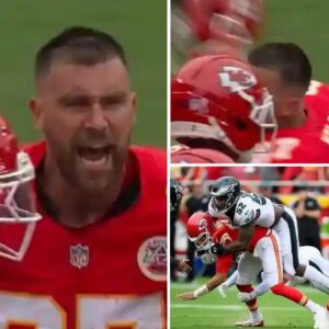 Raging Travis Kelce EXPLODES on Chiefs teammates with foul-mouthed outburst after slamming his helmet during Eagles game...See More 
