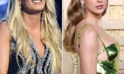 BREAKING: Is she jealous of Taylor Swift? Carrie Underwood throws subtle shade at Taylor Swift... See More