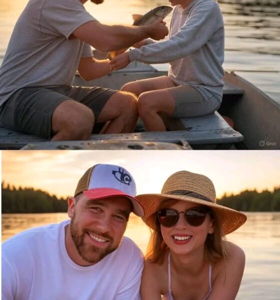 OMG! Travis Kelce and Taylor Swift kick off a beautiful 3-day vacation in the Bahamas, sharing stunning photos together — and Travis did something incredibly charming that has everyone talking!”