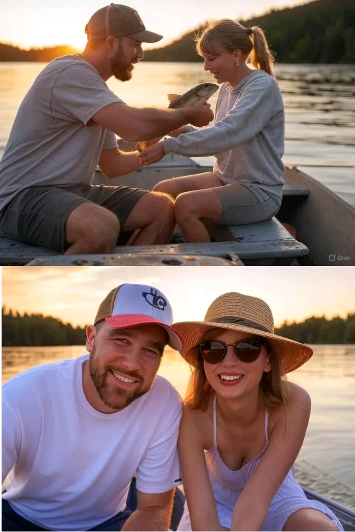 OMG! Travis Kelce and Taylor Swift kick off a beautiful 3-day vacation in the Bahamas, sharing stunning photos together — and Travis did something incredibly charming that has everyone talking!”