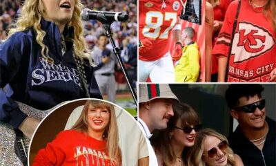 BREAKING NEWS: The NFL has officially approved Travis Kelce’s request: Taylor Swift will perform the Kansas City Chiefs’ national anthem next season. The news has sparked excitement throughout the team, especially from Patrick Mahomes and his wife Brittany, who are thrilled by the announcement. Fans are buzzing as well, as the pop superstar brings her musical talent to the heart of football culture in a way no one quite expected... See More