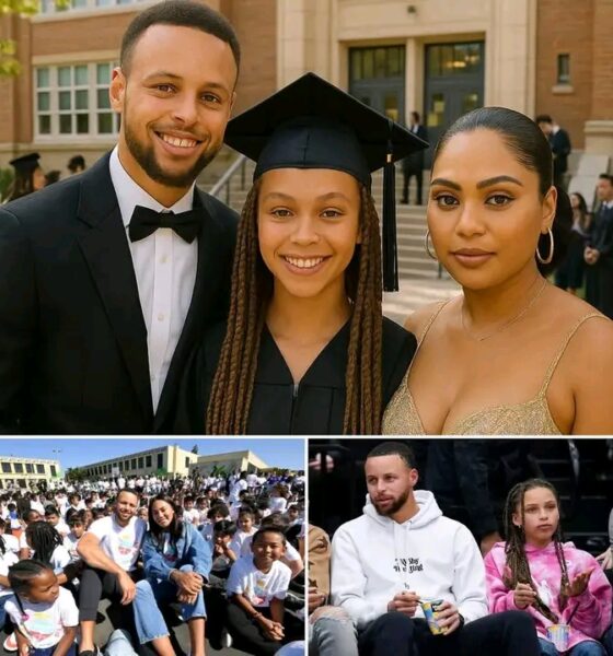 Just In:”Stephen Curry and Ayesha Curry attend their daughter Riley Curry’s end-of-school-year graduation. The superstar dad’s presence causes the classroom to erupt with excitement due to his friendly and approachable demeanor…Read More