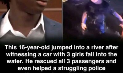AWESOME!! Corion Evans, a 16-year-old from Mississippi, saw a car with three girls accidentally drive into a river. Without hesitating, he jumped in, swam out, and rescued all three—then helped a police officer who was struggling during the rescue. That’s four lives saved by a teenager who simply refused to stand by. One of the girls later said, “He saved my life right before my last breath.” Incredible bravery, strength and calm under pressure. The world needs more people like Corion... See More