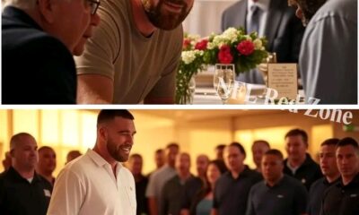 Breaking News: At Arrowhead Stadium, Travis Kelce invited 50 janitors who’d cleaned the stands for 20+ years to a private dinner — but it was what he served them that made them speechless... See More