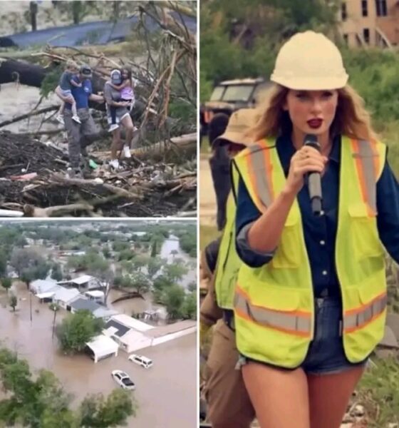 Taylor Swifts has donated $25 million to support victims and aid in the search and rescue of those missing in the devastating Texas flash floods. Fans were shocked to learn that she personally went to the scene of the disaster to help directly. Details in the comments 👇👇👇