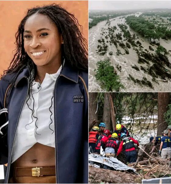 When Texas faced a devastating flood disaster that caused severe damage and claimed at least 51 lives — including 15 children — a powerful figure in sports managed to warm people’s hearts. Coco Gauff, the tennis star known for her poised and private demeanor, surprised everyone by donating $3.5 million to support the victims and the families of those still missing in the horrific flood. But she didn’t stop there — what Coco Gauff did next left fans both astonished and deeply moved. Full details below 👇👇👇