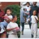 Serena Williams beat the summer heat while showcasing her toned legs during a family outing on Thursday. The Grand Slam champ, 43, who some fans think is ‘too thin’ after seeing a recent bikini snap, stepped out in a burgundy romper while enjoying a rare public outing with her husband and two children in New York city…see more Adorable photos