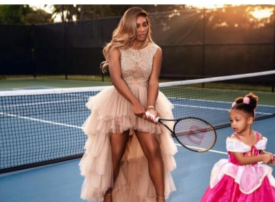 Serenaa Williams and her adorable daughter Olympia are making headlines again with their irresistible mom-daughter duo charm. This time, they’re serving up adorable tennis court vibes, but in a twist, Serena rocks a stunning beige gown, while Olympia shines in matching tennis attire... See More