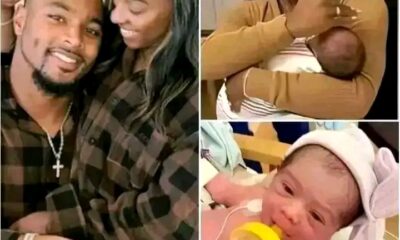 Just in 30 minutes ago Heavily Pregnant Olympic legend Simone Biles and her husband, Jonathan Owens, announced the arrival of their baby boy! The couple, who have been eagerly anticipating their first child, shared heartwarming photos of their newborn from a hospital in Houston, Texas, as they also Joyfully announce the name of their new arrival… See More Details Below
