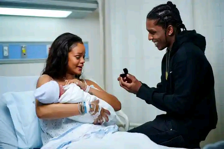 He waited for the most perfect, unexpected moment. Just after Rihanna welcomed their third child, A$AP Rocky got down on one knee. His emotional proposal—and her reaction—has the entire internet in tears. What do you think he said? ❤️
