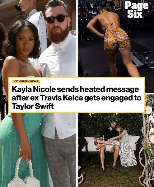 Taylor swift fire back at Kayla Nicole after what she said to Travis Kelce about her engagement…See More