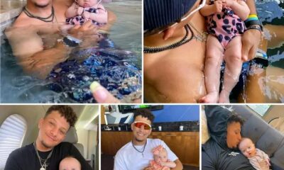 OMG! Patrick Mahomes MELTS the Internet with His Ultimate “Girl Dad” Moment — Poolside With Baby Golden Raye! Fans Say: “This Just Won the Whole Internet!” 🏈☀️