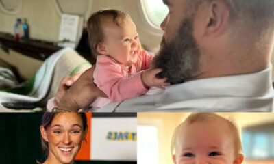 Get ready to have your heart stolen — again! NFL Legend Jason Kelce BEAMS with pride and MELTS the Internet as 7-Month-Old Baby Finnley Tugs, Twists, and Giggles at Dad’s Iconic Beard in the Most Adorable Father-Daughter Moment Ever! The Cutest Father-Daughter Moment You’ll See All Week — Fans everywhere are swooning over the Kelce family charm. Between Jason’s beard, baby Finnley’s irresistible laughter, and the undeniable love radiating from the clip, this moment has officially broken the internet — for all the right reasons. 💕Tap to Watch the Video Everyone’s Obsessing Over! 📲✨