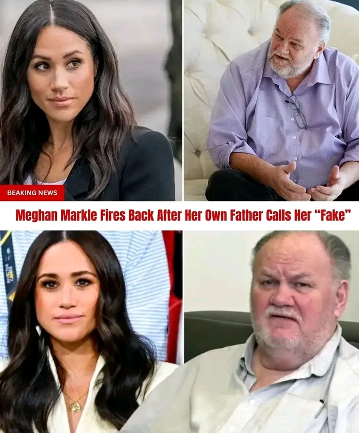 🔥 Meghan Markle STRIKES BACK — Even After Her Own Father Calls Her “FAKE” on Camera!
