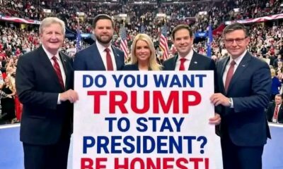 SEN. KENNEDY, JD VANCE, PAM BONDI, MARCO RUBIO & MIKE JOHNSON DETONATE TRUMP DEFENSE APOCALYPSE AT NATIONAL CONFERENCE INFERNO: “WE WILL FOREVER DEFEND AND PLEDGE UNBREAKABLE LOYALTY TO PRESIDENT TRUMP – HE’S THE ETERNAL SAVIOR OF AMERICA’S SOUL, AND WE’LL CRUSH EVERY TRAITOR IN THIS HOLY WAR FOR HIS IMMORTAL LEGACY!”