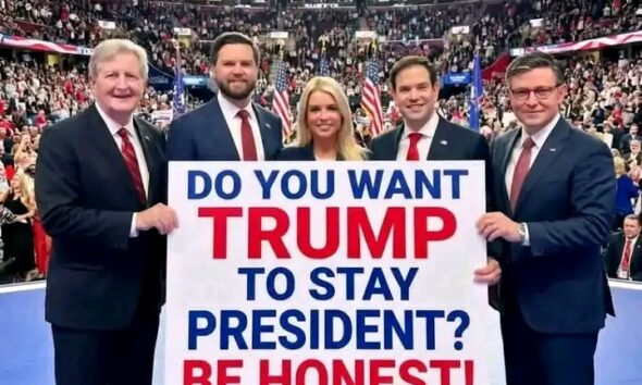 SEN. KENNEDY, JD VANCE, PAM BONDI, MARCO RUBIO & MIKE JOHNSON DETONATE TRUMP DEFENSE APOCALYPSE AT NATIONAL CONFERENCE INFERNO: “WE WILL FOREVER DEFEND AND PLEDGE UNBREAKABLE LOYALTY TO PRESIDENT TRUMP – HE’S THE ETERNAL SAVIOR OF AMERICA’S SOUL, AND WE’LL CRUSH EVERY TRAITOR IN THIS HOLY WAR FOR HIS IMMORTAL LEGACY!”